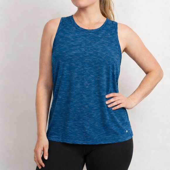 GapFit Breathe Reverse Tank Top – Royal Teal – Size Large - Picture 1 of 7